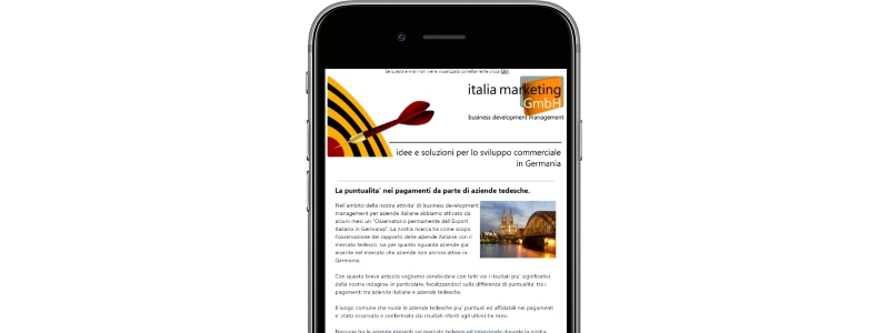 newsletter italia marketing