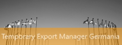 Temporary Export Manager Germania